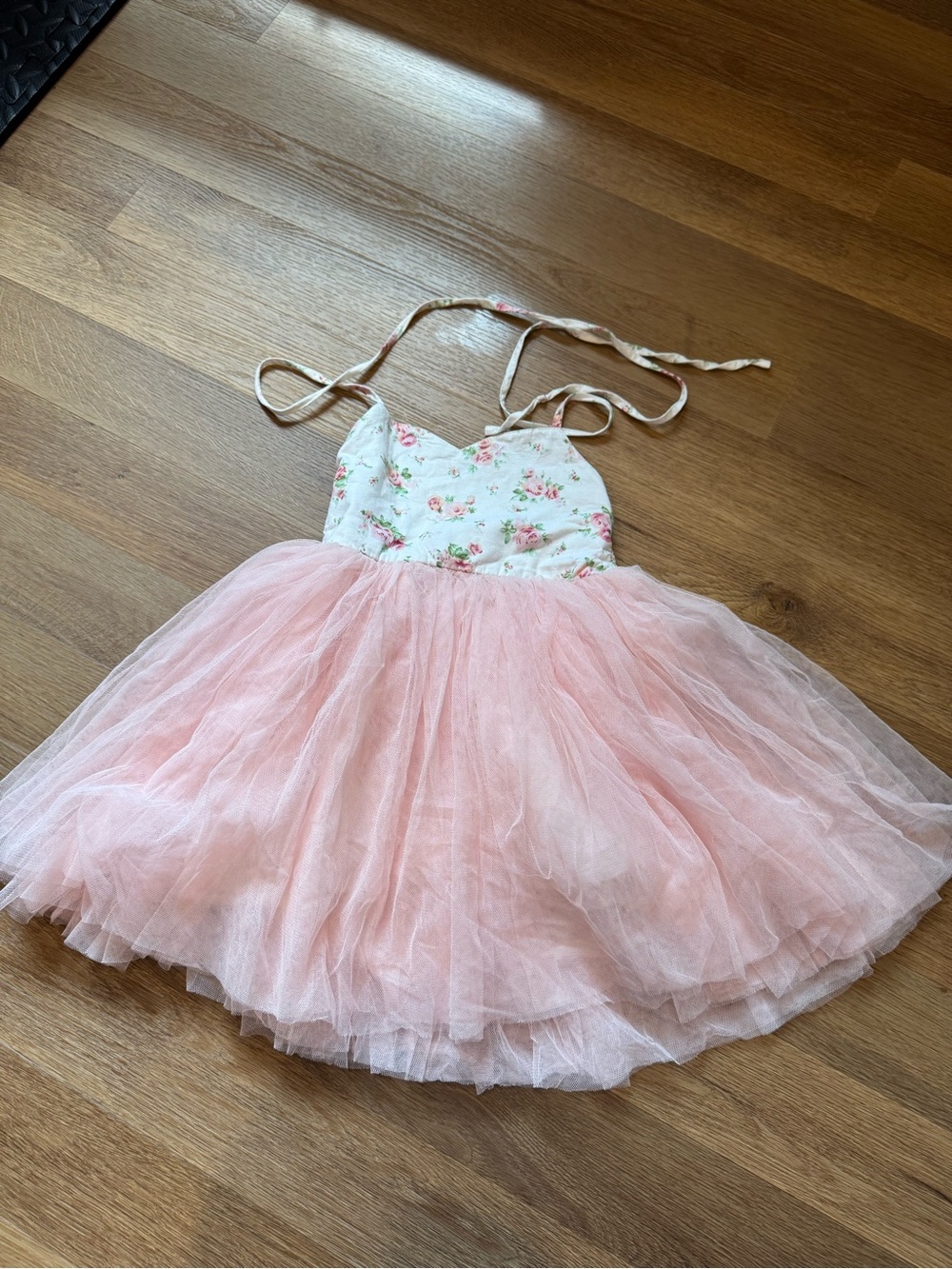Flofallzique toddler tutu shabby chic dress sz 4T